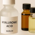 Hyaluronic Acid for Skin: Benefits, Uses, and My Experience 7 Hyaluronic acid serum dropper with almond oil and castor oil for skin hydration and anti-aging skincare